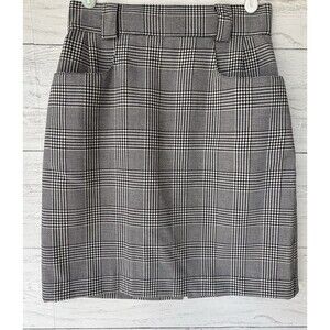 Vintage Y2K 90s Christy Girl Plaid Skirt School Dark Academia Preppy 8
